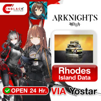 Arknights - Rhodes Island Data Pack 4.99 $ Top Up VIA Yostar By Inblack Open 24 hr.