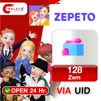 Zepeto (GL) - 128 Zem  Top up UID By Inblackm Open 24 hr.
