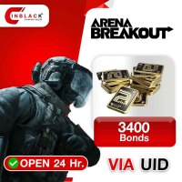 Arena Breakout (GL)- 3400 Bonds(49.99$)Top up via UID by Inblackm open 24 hr.