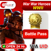 War War Heroes (VVVVH WW II)  - Battle Pass  Top up UID By Inblackm open 24 hr.