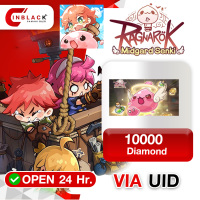 Ragnarok: Midgard Senki - 10000 Diamond 99.99$ Top up UID By Inblackm Open 24 hr.