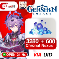 Genshin Impact (TH) - 3280 + 600 Chronal Nexus Top up UID By Inblackm Open 24 hr.