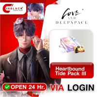 Love and Deepspace - Heartbound Tide Pack III (4.99$) Top up via LOGIN By Inblack Open 24 hr.