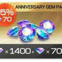 Racing Master SEA Top Up Anniversary Gem Pack (1400+700), only need User ID