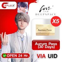 Love and Deepspace - Aurum Pass (30 Days)X5 UID by Inblackm open 24 hr.