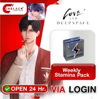 Love and Deepspace -  Weekly Stamina Pack (4.99$) Top up via LOGIN By Inblack Open 24 hr.