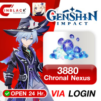 Genshin Impact - 3880 Chronal Nexus Top up Via Login By Inblackm Open 24 hr.