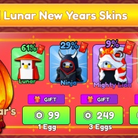 Knockout - Limited Pack Lunar New Years Skins [99R/1egg]