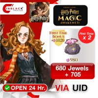 Harry Potter: Magic Awakened - 680 Jewels + 705 ( First Time x 2 ) Top up via UID By Inblack Open 24 hr.