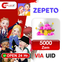 Zepeto (GL )- 5000 Zem ( 1000 x 5 Zem ) Top up UID By Inblackm Open 24 hr.
