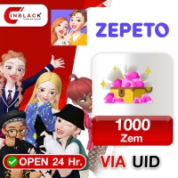 Zepeto (GL) - 1000 Zem Top up UID By Inblackm Open 24 hr.