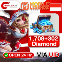 Mobile Legends: Bang Bang (Indonesia) - 2010 (1708+302) Diamonds Top up UID By Inblackm Open 24 hr.