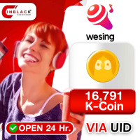 [ Promotion ] WeSing Top up 16791  K-Coin UID by Inblackm open 24 hr.