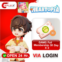 Heartopia (GL) - GAMG Full Membership 30 Day X 3 8.99$ Top up via LOGIN by Inblackm open 24 hr.