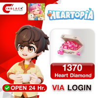 Heartopia (GL) - 1370 Heart Diamond 19.99$ Top up via LOGIN by Inblackm open 24 hr.
