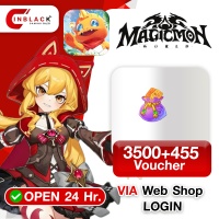 Magicmon: World (GL) - 3500+455  Voucher 49.99$ Top up Web Shop LOGIN By Inblackm Open 24 hr.