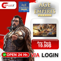 Age of Empires Mobile (GL) - Any Pack 19.99$ Top up Via Login By Inblack Open 24 hr.