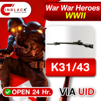 War War Heroes (VVVVH WW II) -  K31/43 Top up UID By Inblackm open 24 hr.