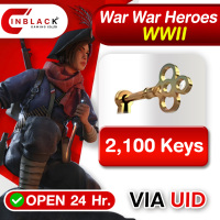 War War Heroes (VVVVH WW II)  - 2100 KEYS via UID by Inblackm open 24 hr.