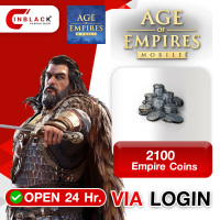 Age of Empires Mobile (GL) - 2100 Empire Coins 4.99$ Top up Via Login By Inblack Open 24 hr.
