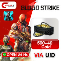 BLOOD STRIKE (GL)- 500+40 Gold 4.99$ Top up UID by Inblackm open 24 hr.