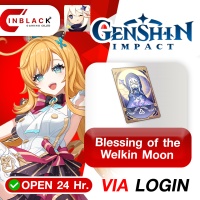 Genshin Impact (GL) - Blessing of the Welkin Moon Top up  Via Login by Inblackm open 24 hr.