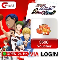 Kuroko's Basketball: SR - 3500 Voucher 49.99$ Top up Via LOGIN BY INBLACKM open 24 hr.