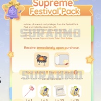 Heartopia - Supreme Festival Pack - Battle Pass $11 (LOGIN METHOD) **Need Account & Password to login**