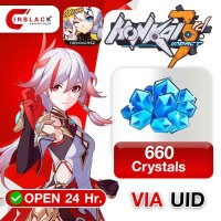 Honkai Impact 3 ASIA - 660 Crystals  via UID by Inblackm open 24 hr.
