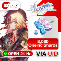 Honkai: Star Rail - 8,080 (6480+1600 Bonus) Oneiric Shards Top up UID By Inblackm  Open 24 hr.