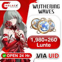 Wuthering Waves - 1980+260 Lunite ( 29.99 USD )Top up UID by Inblackm open 24 hr.