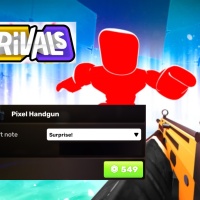 RIVALS - Pixel Handgun (549R) !