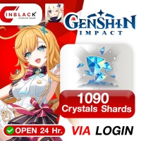 Genshin Impact (GL) - 1090 Genesis Crystal Top up  Via Login by Inblackm open 24 hr.