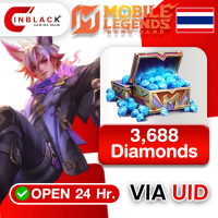 Mobile Legends: Bang Bang (TH) - 3688 Diamonds Top up UID By Inblackm Open 24 hr.