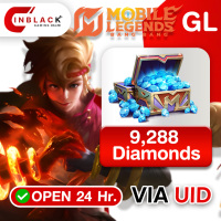 Mobile Legends: Bang Bang (GL) - 9288 Diamonds via UID by Inblackm open 24 hr.