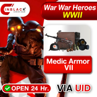 War War Heroes (VVVVH WW II) - Medic Armor VII Top up UID by Inblackm open 24 hr.