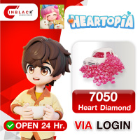 Heartopia (GL) - 7050 Heart Diamond 99.99$ Top up via LOGIN by Inblackm open 24 hr.