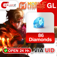 Mobile Legends: Bang Bang (GL) - 86 Daimonds via UID by Inblackm open 24 hr.
