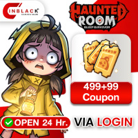 Haunted Room: Sleep Survivor (SEA) - 499+99 Coupon (First Time Limit) 4.99$ Top up Web Shop LOGIN By Inblackm Open 24 hr.