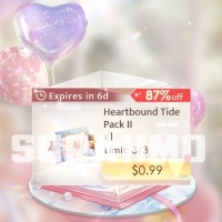 Love and Deepspace - Heartbound Tide Pack II (LOGIN METHOD) **Need Account & Password to login**