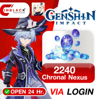 Genshin Impact - 2240 Chronal Nexus Top up Via Login By Inblackm Open 24 hr.