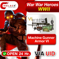 War War Heroes (VVVVH WW II) - Machine Gunner Armor VI Top up UID by Inblackm open 24 hr.