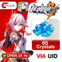 Honkai Impact 3 ASIA - 65 Crystals via UID by Inblackm open 24 hr.