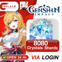 Genshin Impact (GL) - 8080 Genesis Crystal 99.99$ Top up Via Login by Inblackm open 24 hr.