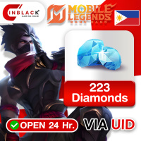 Mobile Legends: Bang Bang (Philippines) - 223 Diamonds Top up UID By inblack Open 24 hr.