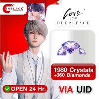 Love and Deepspace - 1980 Crystals+360 Diamonds UID by Inblackm open 24 hr.