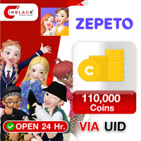 Zepeto (GL) - 110,000 Coins Top up UID By Inblackm Open 24 hr.