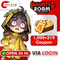 Haunted Room: Sleep Survivor (SEA) - 1099+219 Coupon (First Time Limit) 10.99$ Top up Web Shop LOGIN By Inblackm Open 24 hr.