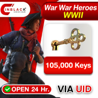 War War Heroes (VVVVH WW II)  - 105000 Keys via UID by Inblackm open 24 hr.