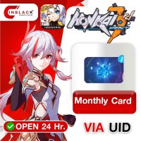 Honkai Impact 3 ASIA - Monthly Card via UID by Inblackm open 24 hr.